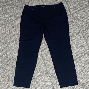 Ivanka Trump Navy Trousers with Silver Buttons